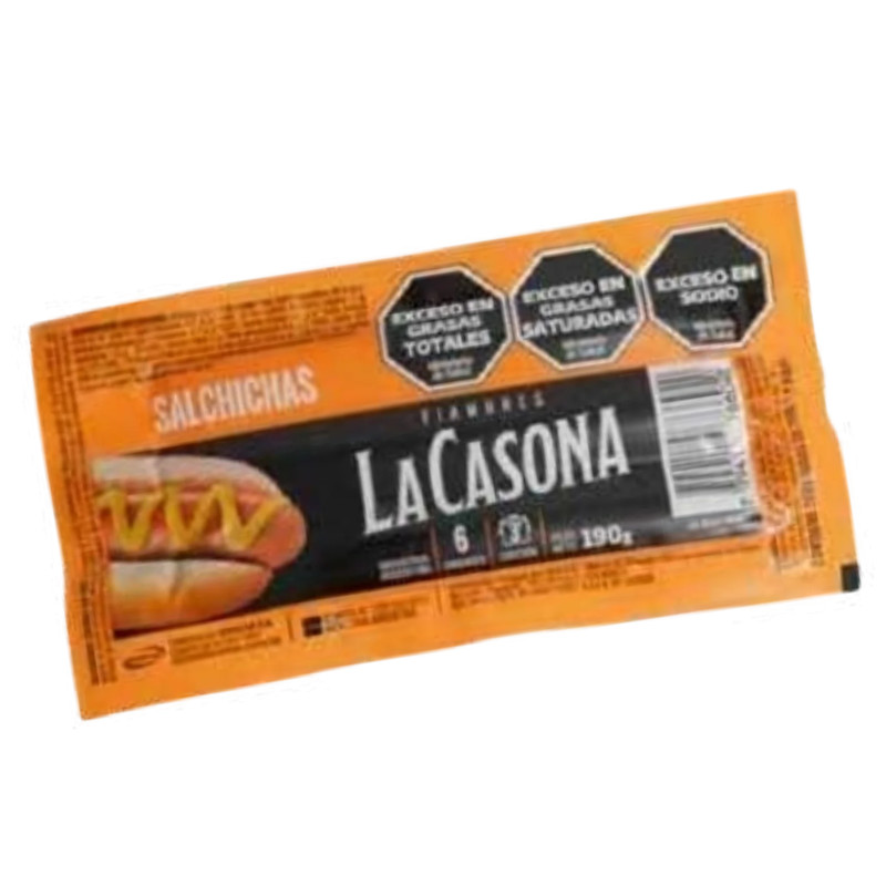 Salchicha 6 x 190 gr