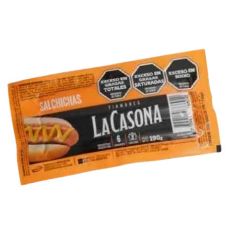 Salchicha 6 x 190 gr