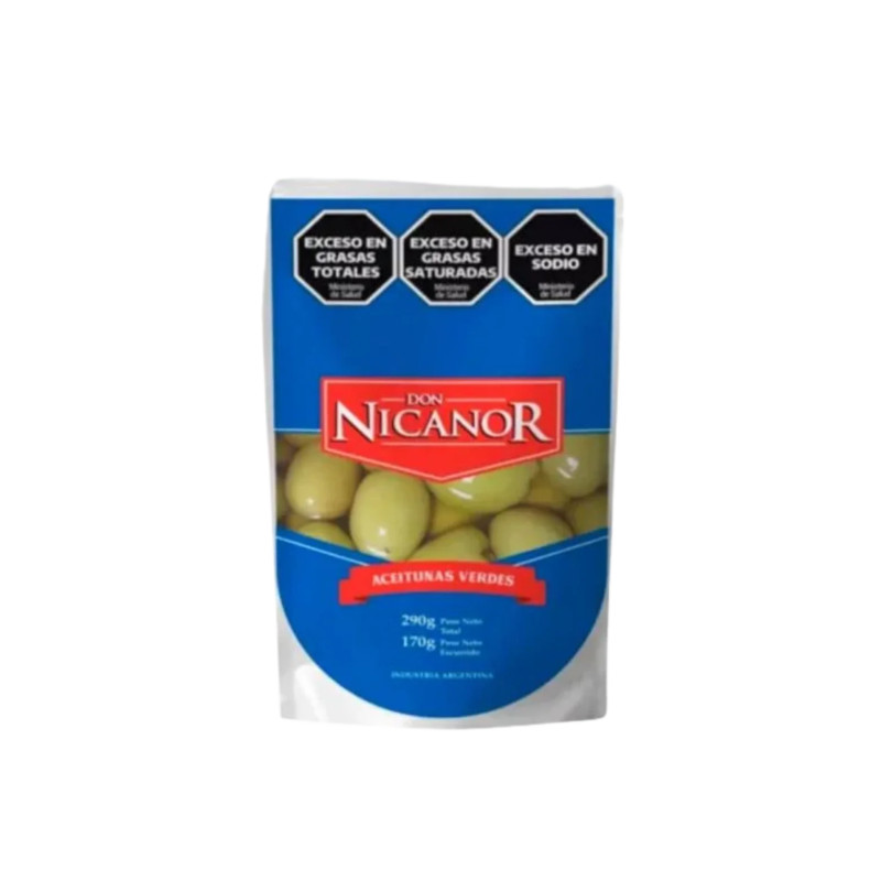 Aceituna Verde Doypack 170 gr