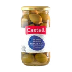 Aceituna Verde Con Ajo Doypack 170 gr