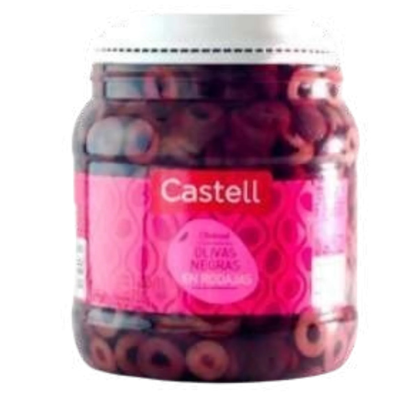 Aceituna Negra Descarozada 650 gr