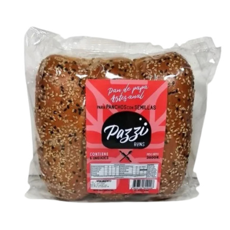 Pan Para Panchos Mix 6 x 320 gr