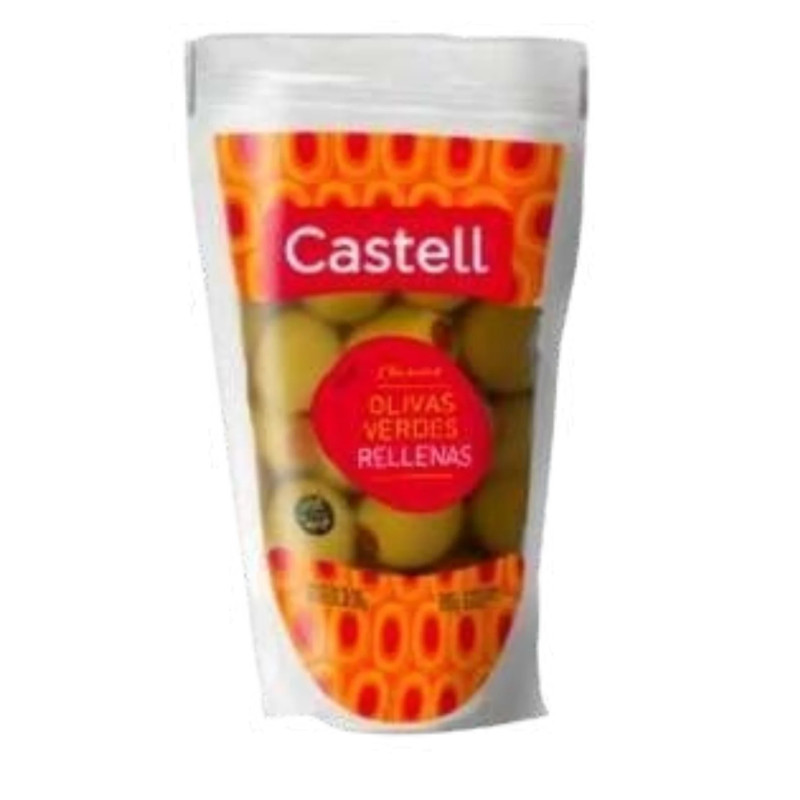 Aceituna Verde Rellena Doypack 170 gr