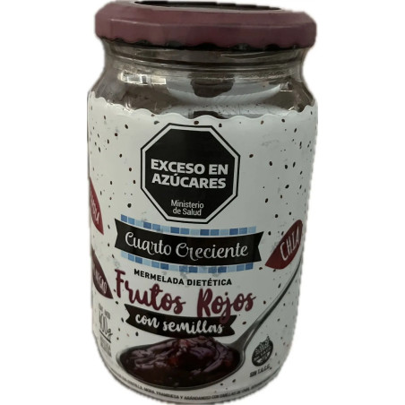 Mermelada Con Semilla Frutos Rojos 400 gr